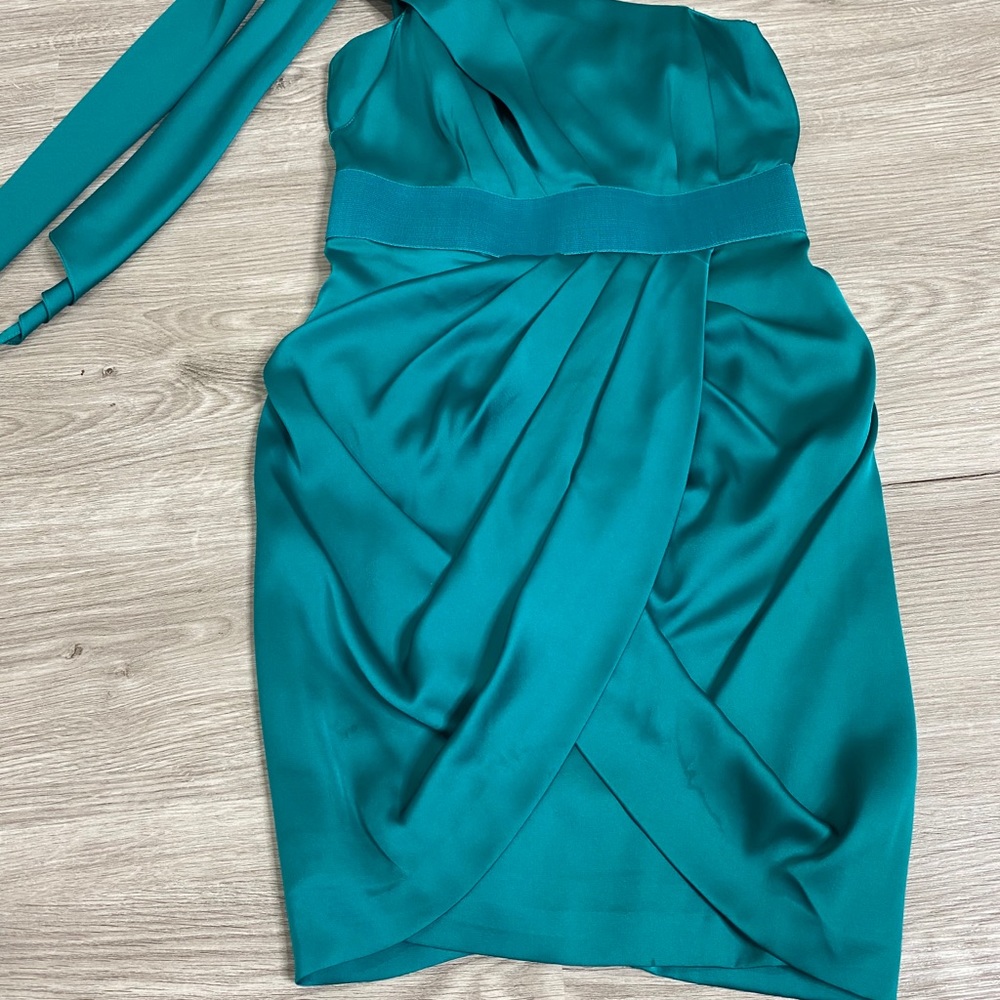 Aqua Cocktail Dress - Picture 6 of 12